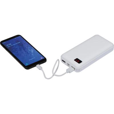 Picture of POWER BANK CRACOW in White 