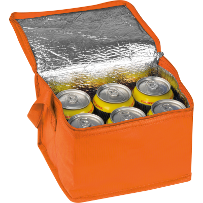 Picture of NON WOVEN COOLING BAG NIEBY in Orange 