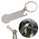 Picture of KEYRING with Shopping Cart Chip Stickit in Silver Grey 