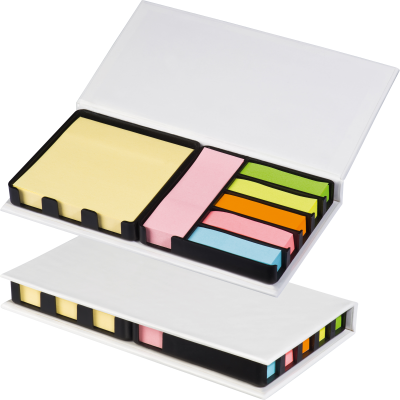 Picture of STICKY NOTE BOOK AMARILLO in White .