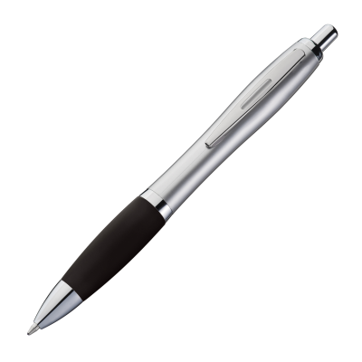 Picture of PLASTIC BALL PEN SAINT PETERSBURG in Black .