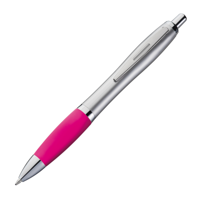 Picture of PLASTIC BALL PEN SAINT PETERSBURG in Pink 
