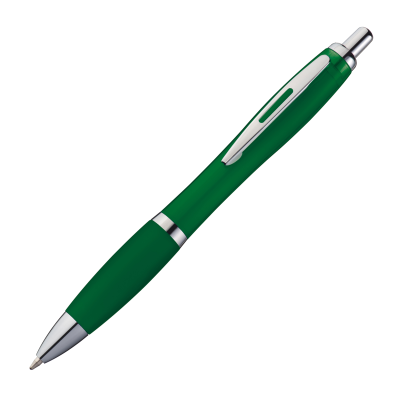 Picture of PLASTIC BALL PEN MOSCOW in Green 
