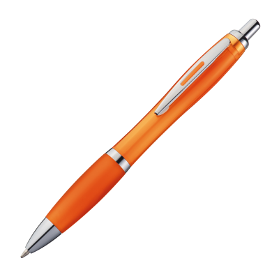 Picture of PLASTIC BALL PEN MOSCOW in Orange 