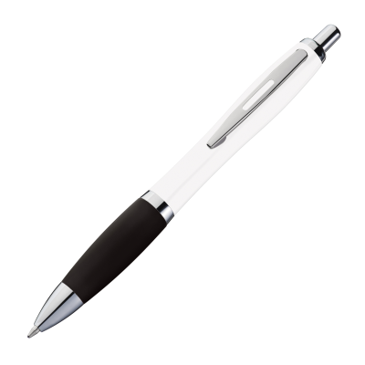Picture of PLASTIC BALL PEN KALININGRAD in Black .