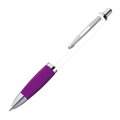 Picture of PLASTIC BALL PEN KALININGRAD in Purple 