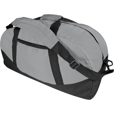 Picture of SPORTS TRAVEL BAG PALMA in Silver Grey 