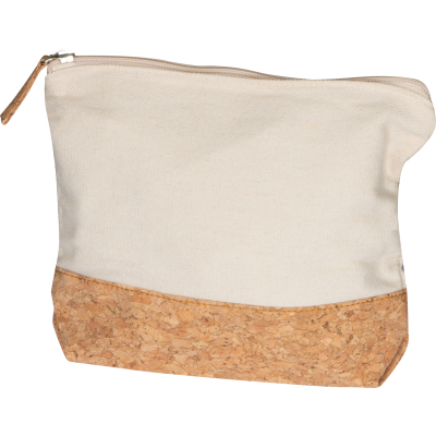 Picture of COSMETICS BAG ARLON in Beige .