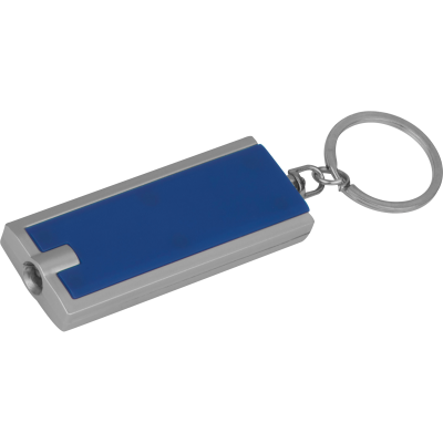 Picture of PLASTIC KEYRING BATH in Blue 