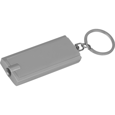 Picture of PLASTIC KEYRING BATH in Silver Grey 