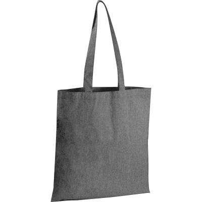 Picture of RECYCLED COTTON BAG CHELMSFORD in Black 