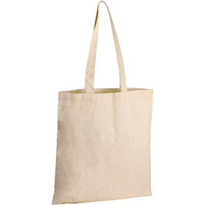 Picture of RECYCLED COTTON BAG CHELMSFORD in White 