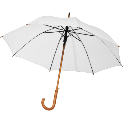Picture of AUTOMATIC UMBRELLA HASSELT in White 