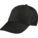 Picture of 5-PANEL BASEBALL CAP FATHER CHRISTMAS SANTA FE in Black 
