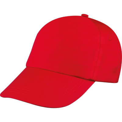 Picture of 5-PANEL BASEBALL CAP FATHER CHRISTMAS SANTA FE in Red 