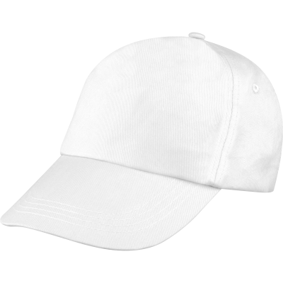 Picture of 5-PANEL BASEBALL CAP FATHER CHRISTMAS SANTA FE in White 