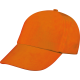 Picture of 5-PANEL BASEBALL CAP FATHER CHRISTMAS SANTA FE in Orange 