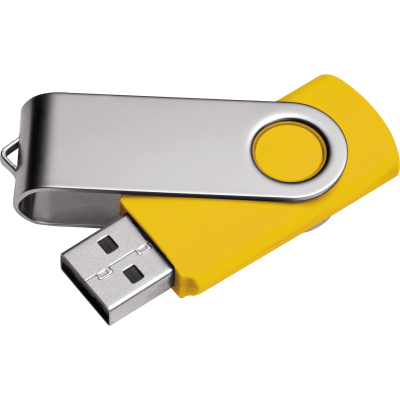 Picture of USB STICK LIÈGE 8 GB in Yellow 