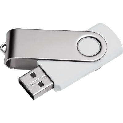 Picture of USB STICK LIÈGE 16 GB in White 