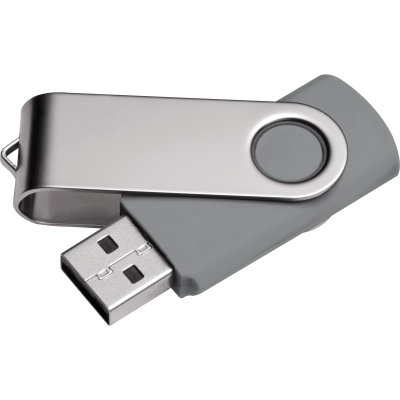 Picture of USB STICK LIÈGE 16 GB in Silver Grey 