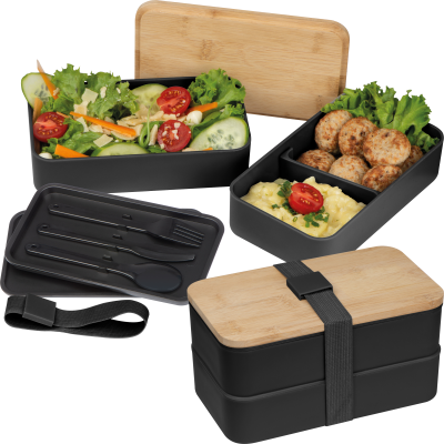Picture of LUNCH BOX PESCARA in Black 