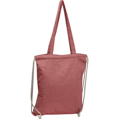 Picture of RECYCLED COTTON BAG ADDISON in Red 