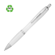 Picture of CLEAR TRANSPARENT BALL PEN ALKEN in Clear Transparent 