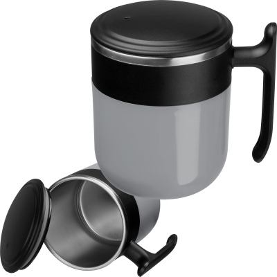 Picture of DRINK MUG ALESSANDRIA in Silver Grey 