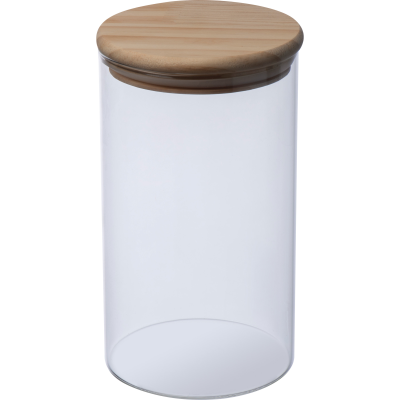 Picture of STORAGE JAR ONTARIO in Clear Transparent 