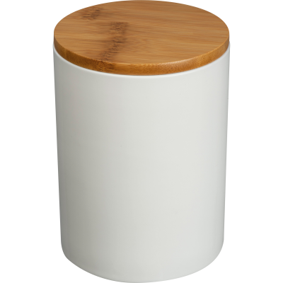 Picture of CERAMIC POTTERY JAR NIJMEGEN in White 