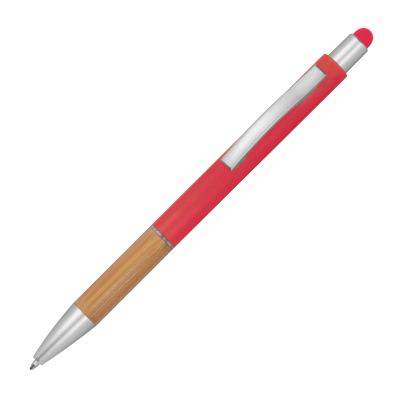 Picture of BALL PEN with Touch Function Tripoli in Red 