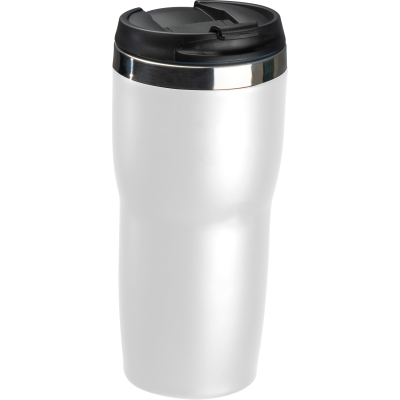 Picture of THERMO MUG ZADAR in White .