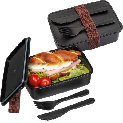 Picture of LUNCH BOX VIGO in Black 