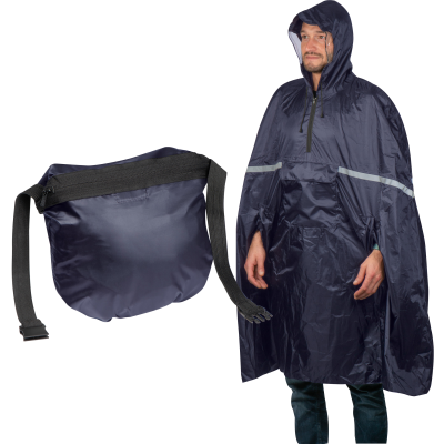 Picture of RAIN PONCHO MONTE CARLO in Dark Blue 