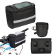 Picture of HANDLEBAR BAG POMPEI in Black 