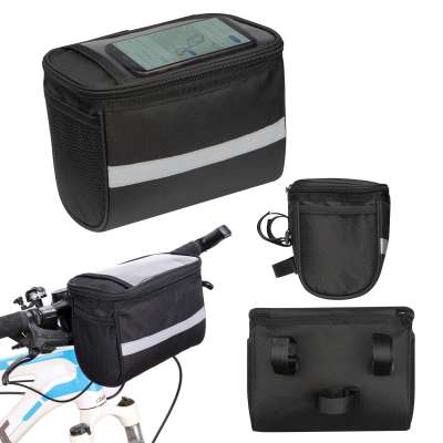 Picture of HANDLEBAR BAG POMPEI in Black 