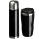 Picture of SET OF VACUUM FLASK AND DRINK CUP SPLIT in Black 