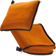 Picture of 2IN1 FLEECE BLANKET & PILLOW RADCLIFF in Orange 