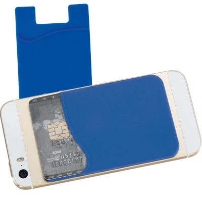 Picture of SMART PHONE BAG BORDEAUX in Blue .