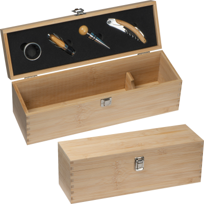 Picture of WOOD WINE BOX SAINT-ÉTIENNE in Beige 