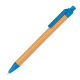 Picture of WHEATSTRAW AND BAMBOO BALL PEN HALLE in Blue 