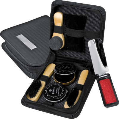 Picture of SHOE POLISH SET CANNES in Black .