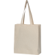 Picture of ORGANIC COTTON BAG with Bottom Folding Innsbruck in Beige 