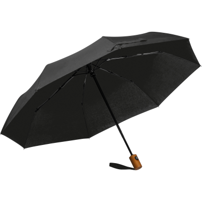 Picture of RPET UMBRELLA IPSWICH in Black 