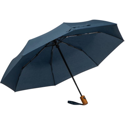 Picture of RPET UMBRELLA IPSWICH in Dark Blue 