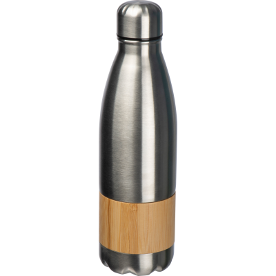 Picture of STAINLESS STEEL METAL BOTTLE KOBE in Silver Grey 