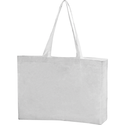 Picture of ORGANIC COTTON BAG BARI in White 
