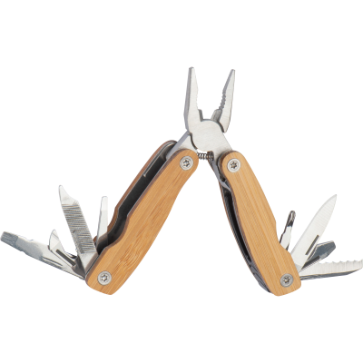 Picture of MULTIFUNCTION TOOL BAMBOO LEEDS in Beige .