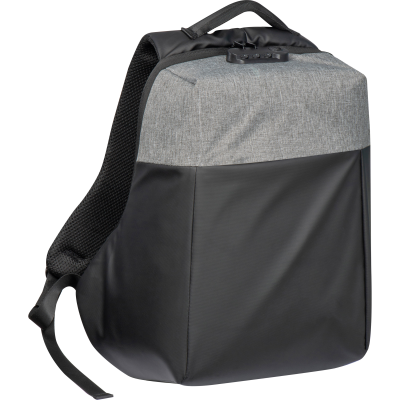 Picture of BACKPACK RUCKSACK WELLINGTON in Silver Grey 