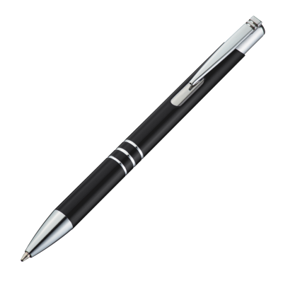 Picture of METAL BALL PEN ASCOT in Black 